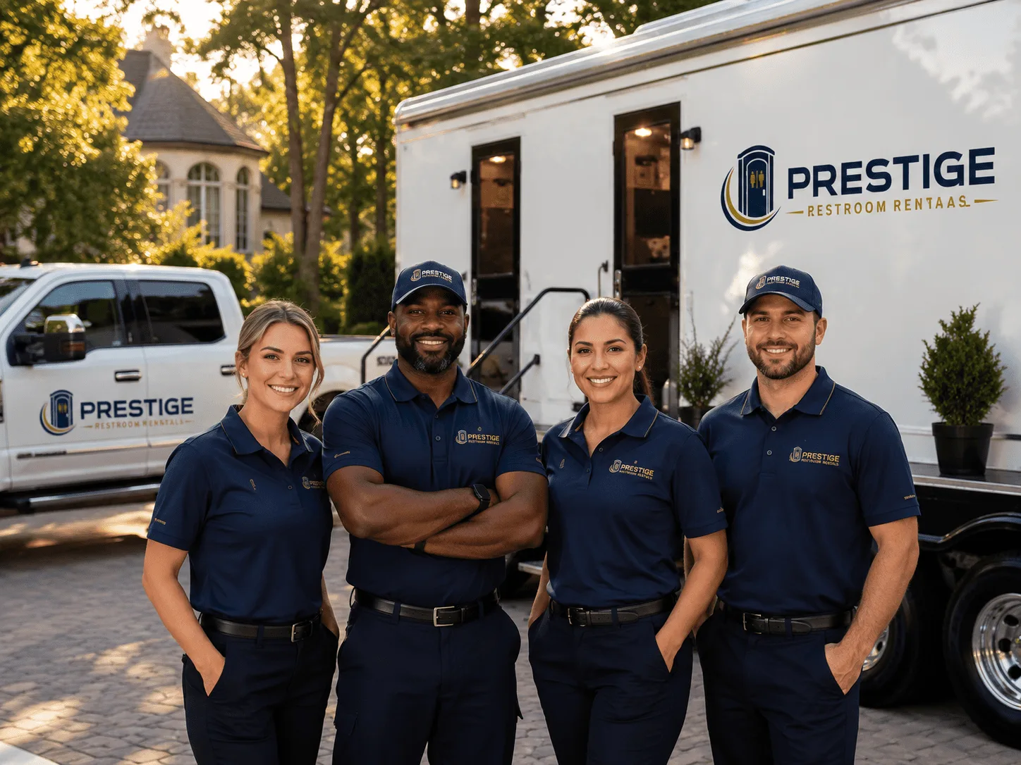 Trusted Luxury Portable Restrooms company in Evergreen, NC
